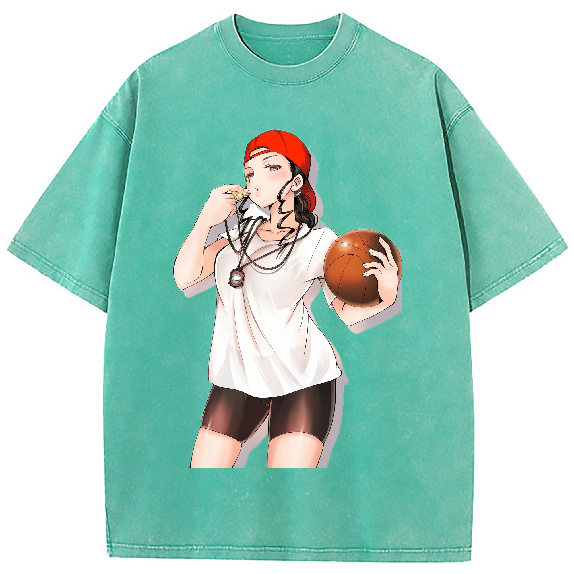 （画像用） SLAM DUNK／スラムダンク 綿100% ヴィンテージ風 半袖Tシャツ（フロントプリント）